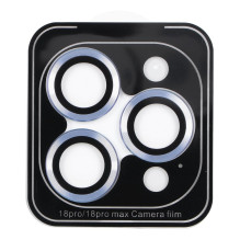 Camera Lens Protector BLUE STAR Easy Install for IPHONE 18 PRO / 18 PRO MAX light blue