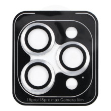 Camera Lens Protector BLUE STAR Easy Install for IPHONE 18 PRO / 18 PRO MAX silver