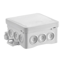 Hermetic distribution box Simet NS5 35360106 (white, 75x75x40mm, IP54)