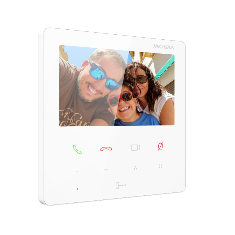 SP doorbell monitor Hikvision DS-KH6110-WE1 (White)