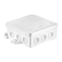 Hermetic distribution box Simet NS7 35349106 (white, 100x100x40mm, IP54)