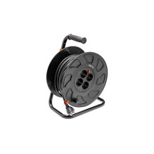 Extension cable-reel PTO (4 sockets, 30m)