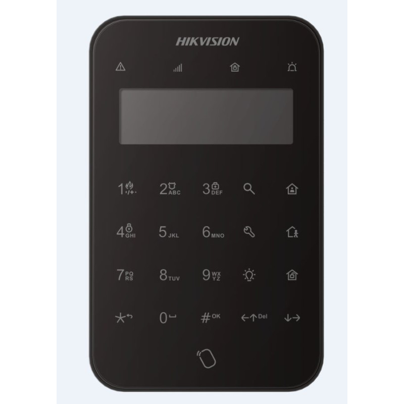 Hikvision klaviatūra DS-PK1-LT-WE AX PRO BLACK (black)