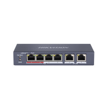 6-port, 4 PoE port switch...