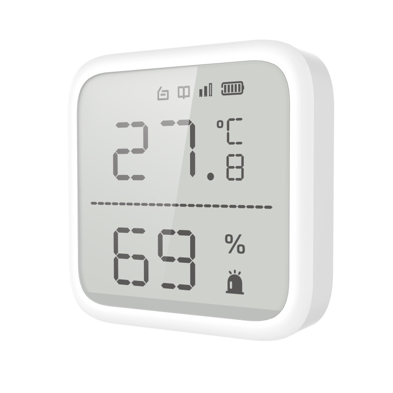Hikvision temperatūros ir drėgmės matuoklis DS-PDTPH-E-WE AX PRO