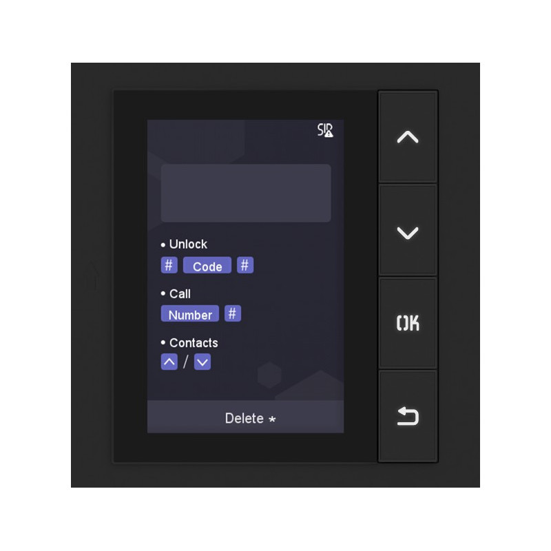 Video doorbell module Hikvision DS-KD-DIS