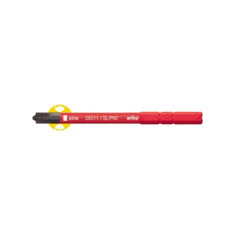 Wiha Wiha antgalis slimBit electric PlusMinus / Phillips PH2x75mm (34588)