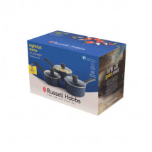 Russell Hobbs RH00847EU7 Nightfall Stone 3-Piece Saucepan Set Russell Hobbs RH00847EU7 Nightfall Stone 3-Piece Saucepan Set