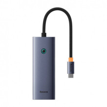 Baseus USB Hub UltraJoy 1xHDMI + 4xUSB 3.0 grey