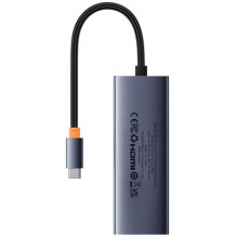 „Baseus“ USB-C x HDMI4K@60Hz + 4xUSB 3.0 + PD „Baseus“ USB-C x HDMI4K@60Hz + 4xUSB 3.0 + PD