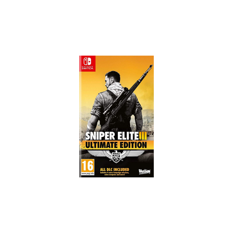 „Rebellion Developments“ „Sniper Elite 3 Ultimate Edition“ – „Switch“ konsolei