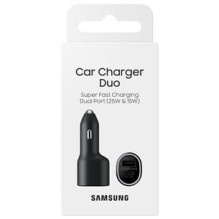 „Samsung EP-L4020NBEGEU“ 40 W dviejų jungčių automobilinis įkroviklis, juodas