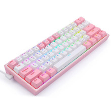 Redragon Fizz Pro K616 LT Rožinė / balta Redragon Fizz Pro K616 LT Rožinė / balta