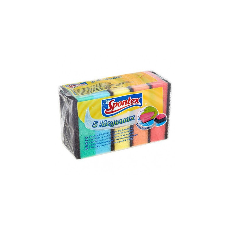Spontex šveitimo kempinės Spontex MEGAMAX 5 vnt.