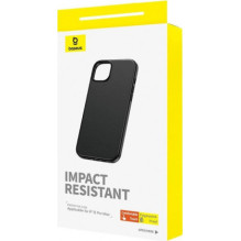 Baseus "Fauxther Series Case iPhone 15 Pro Max" Black Baseus "Fauxther Series Case iPhone 15 Pro Max" Black
