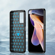 Hurtel "Carbon Case Xiaomi Poco X4 NFC 5G" Black