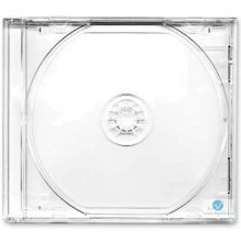 Omega CD dėžutė Jewel, skaidri