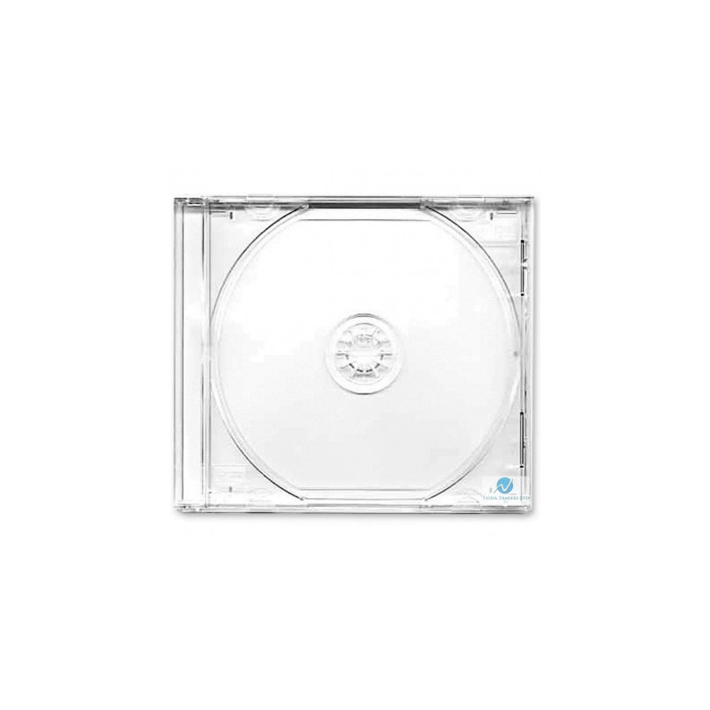Omega CD dėžutė Jewel, skaidri