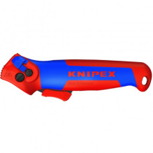 Knipex Nulupimo peilis 16 50 145 SB, nulupimo / nulupimo įrankis (red / mėlynas Knipex Nulupimo peilis 16 50 145 SB, nulupimo / nulupimo įrankis (red / mėlynas