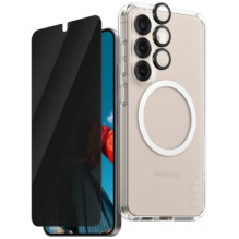 PanzerGlass "Flagship 3in1 Case + Privacy Glass + Lens Galaxy S25"