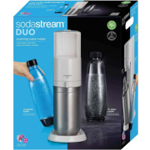 SodaStream Sodastream Duo saturator + 2 bottles + gas White SodaStream Sodastream Duo saturator + 2 bottles + gas White