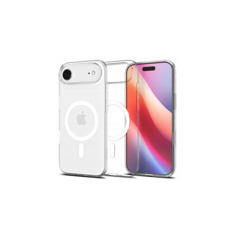 „Spigen Liquid Crystal Mag Magsafe iPhone 17 Air“ skaidrus / baltas