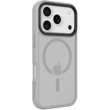 Taktinis „MagForce Hyperstealth“ dėklas iPhone 17 Pro telefonui, šviesiai pilkas