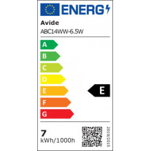 AVIDE E14 C37 6.5W 806lm 3000K AVIDE E14 C37 6.5W 806lm 3000K