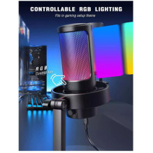 „Fifine Amplifire A8 RGB“ juodas