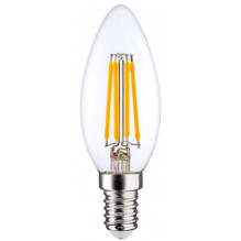 „Visional“ LED kaitrinė lemputė E14, C35, 6 W, 840 lm, 3000 K, 360°