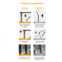 Riff Half-Moon Floor standing lamp 32W 3 lightning modes 4000lm Riff Half-Moon Floor standing lamp 32W 3 lightning modes 4000lm