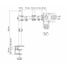 Deltaco ARM-0303-B Deltaco ARM-0303-B