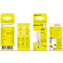 Visional LED Filament bulb E14, G45, 4W, 520lm, 3000K, 360°