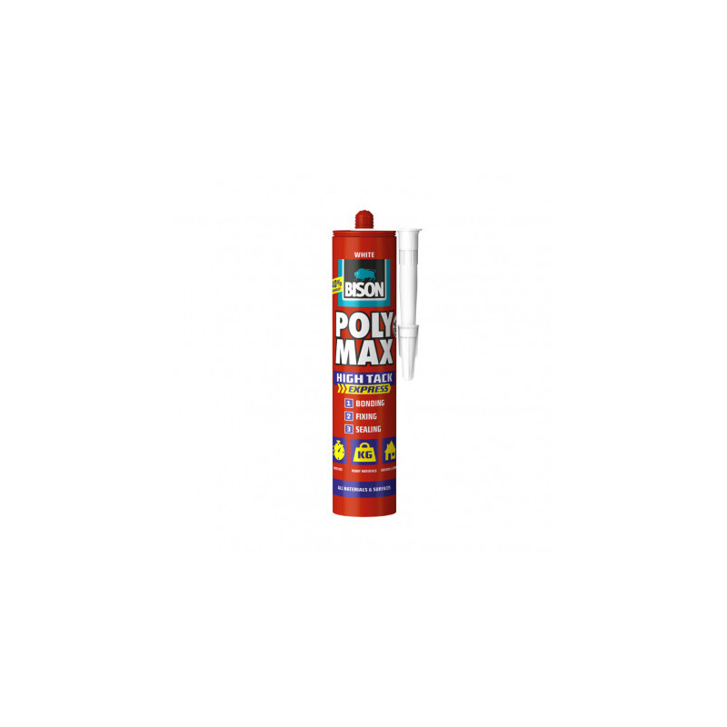 BISON Poly Max High Tack White (425 g)