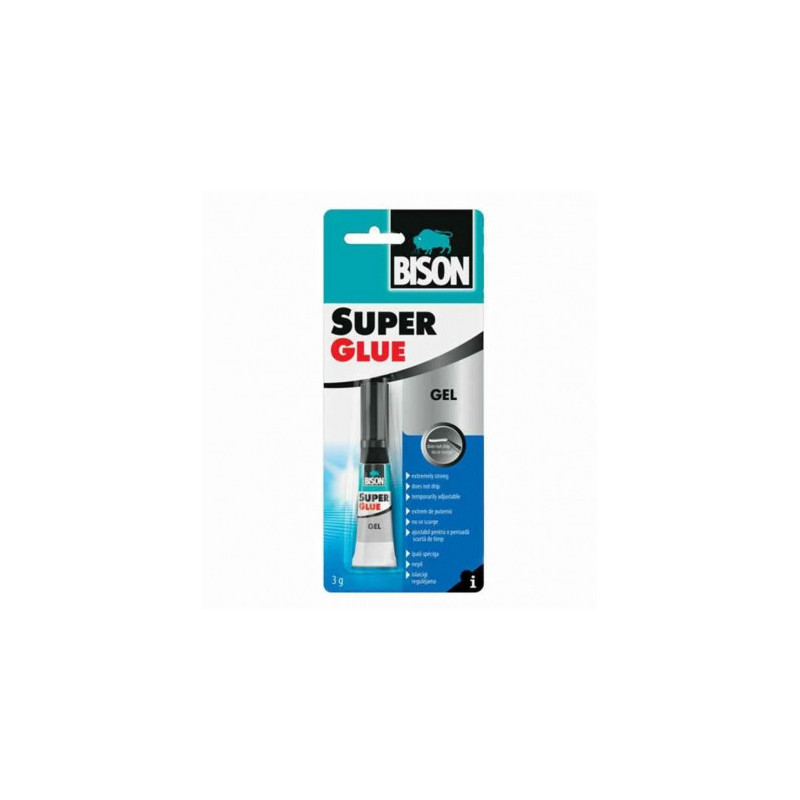 BISON Super Glue gelis (3 g)