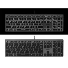 A4Tech 47125 FSTYLER FX60H Grey White Backlit A4Tech 47125 FSTYLER FX60H Grey White Backlit