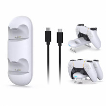 Subsonic Duo Led Dokas, skirtas PS5