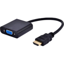 Gembird A-HDMI-VGA-04 juodas