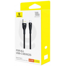 Baseus Flash 2 USB-A to USB-C 100W 2m Black Baseus Flash 2 USB-A to USB-C 100W 2m Black