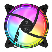 „Modecom Volcano Apex“ 140 mm korpuso ventiliatorius, juodas, FAN-APEX-140R-ARGB-100 „Modecom Volcano Apex“ 140 mm korpuso ventiliatorius, juodas, FAN-APEX-140R-ARGB-100