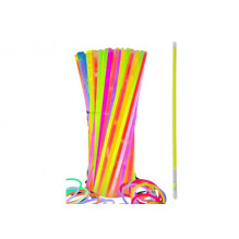 LEAN Toys Fluorescent Bands 100 Pieces Many Colors Glow In The Dark LEAN Toys Fluorescent Bands 100 Pieces Many Colors Glow In The Dark