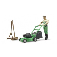 Bruder Gardener with lawn...