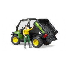 Bruder John Deere Gator XUV 855D su vairuotoju - 024 Bruder John Deere Gator XUV 855D su vairuotoju - 024