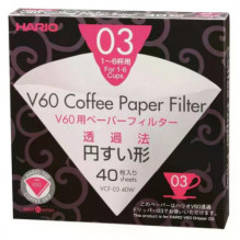 Hario V60-03 40 vnt.