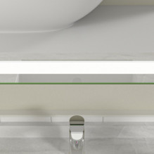 Vizualinis LED veidrodis PANDORA, 80 x 60 cm, 2700-6500K, 15W, 1964Lm, IP44 Vizualinis LED veidrodis PANDORA, 80 x 60 cm, 2700-6500K, 15W, 1964Lm, IP44