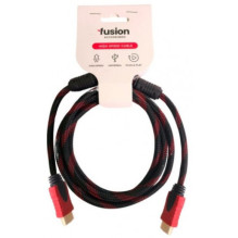 „Fusion Accessories“ HDMI 4K kabelis, raudonas, 1,8 m