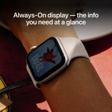 „Apple Watch SE 3“ 40 mm „Midnight“ / „Midnight“ sportinis dirželis – M / L „Apple Watch SE 3“ 40 mm „Midnight“ / „Midnight“ sportinis dirželis – M / L