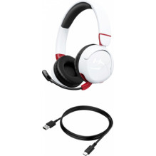 HyperX Cloud Mini belaidės ausinės, baltos HyperX Cloud Mini belaidės ausinės, baltos