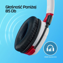 HyperX Cloud Mini belaidės ausinės, baltos HyperX Cloud Mini belaidės ausinės, baltos