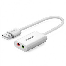Ugreen 30143 USB 2.0 External Sound Adapter for PC Ugreen 30143 USB 2.0 External Sound Adapter for PC